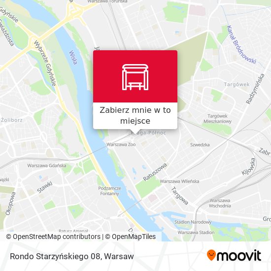 Mapa Rondo Starzyńskiego