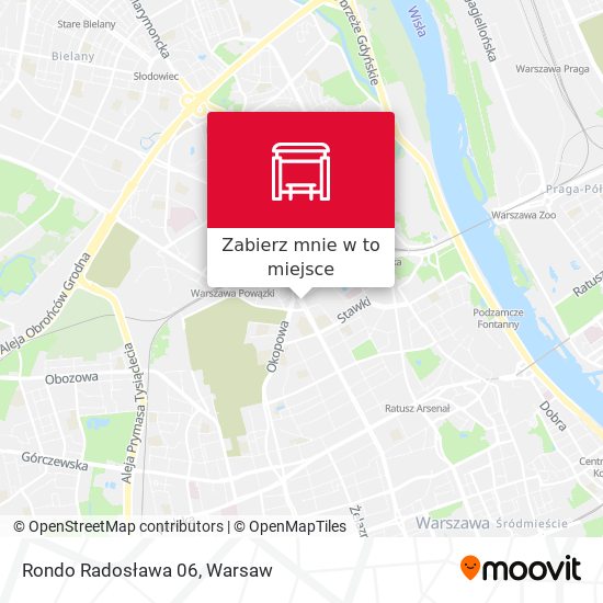 Mapa Rondo „Radosława”