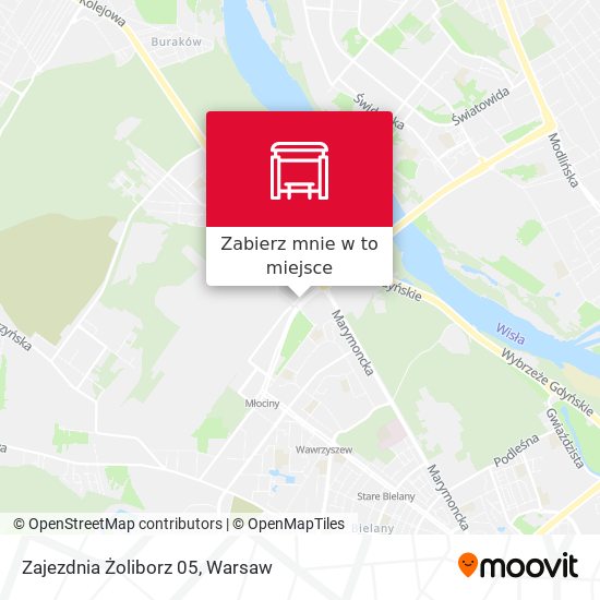 Mapa Zajezdnia Żoliborz 05