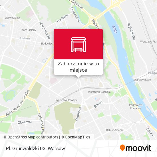 Mapa Pl. Grunwaldzki