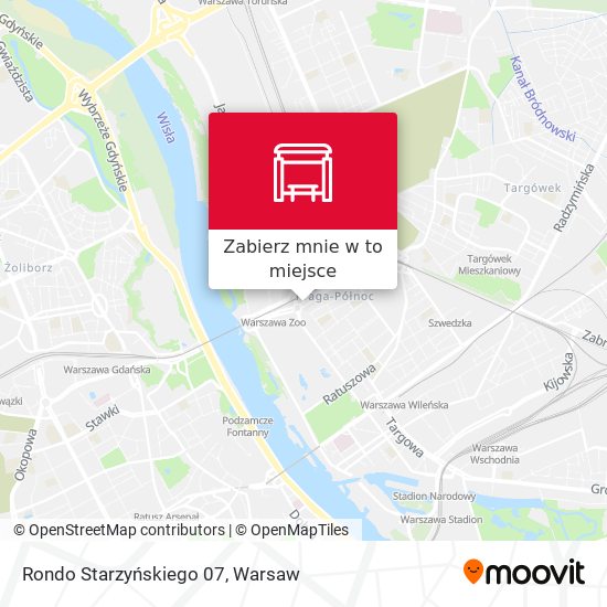 Mapa Rondo Starzyńskiego 07