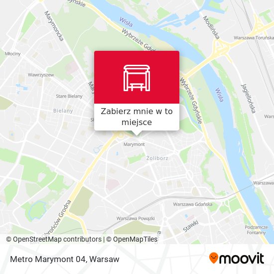 Mapa Metro Marymont 04