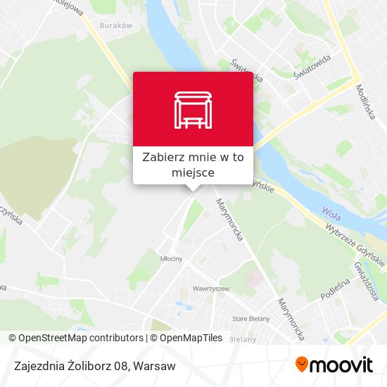 Mapa Zajezdnia Żoliborz 08