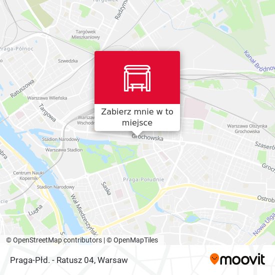 Mapa Praga-Płd.-Ratusz