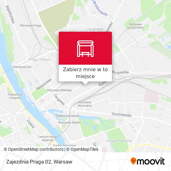 Mapa Zajezdnia Praga 02