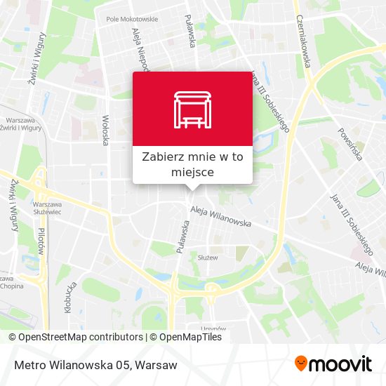 Mapa Metro Wilanowska 05