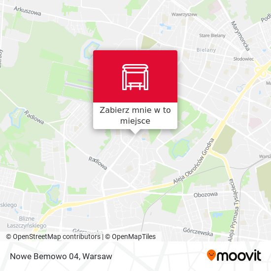 Mapa Nowe Bemowo 04