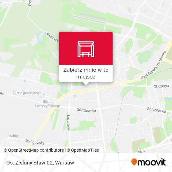 Mapa Os. Zielony Staw 02