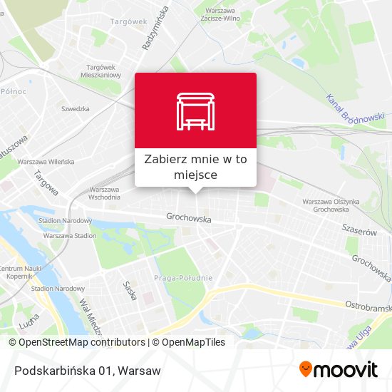 Mapa Podskarbińska