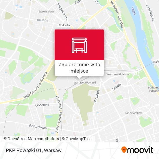 Mapa PKP Powązki 01