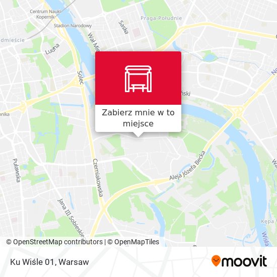 Mapa Ku Wiśle 01