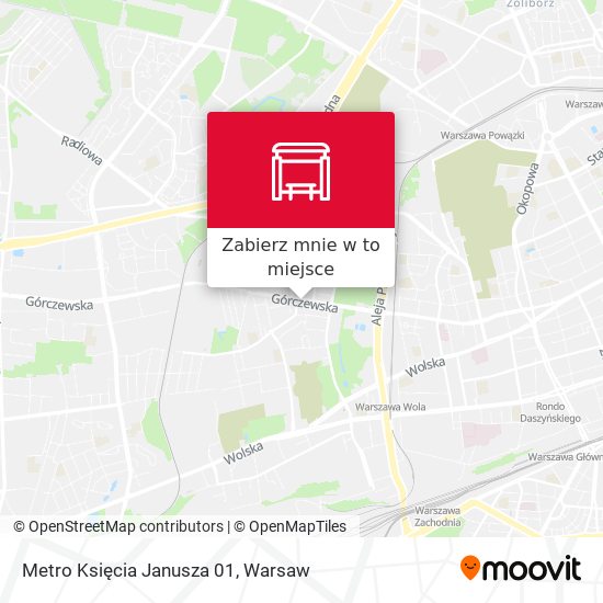 Mapa Metro Księcia Janusza 01