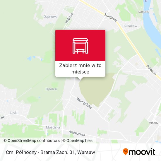 Mapa Cm. Północny - Brama Zach. 01