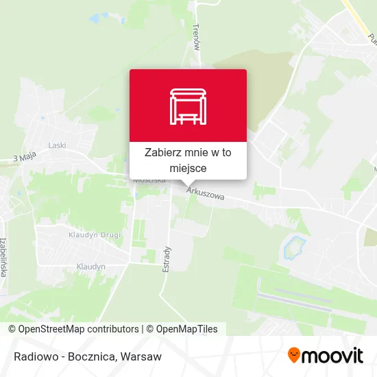 Mapa Radiowo - Bocznica