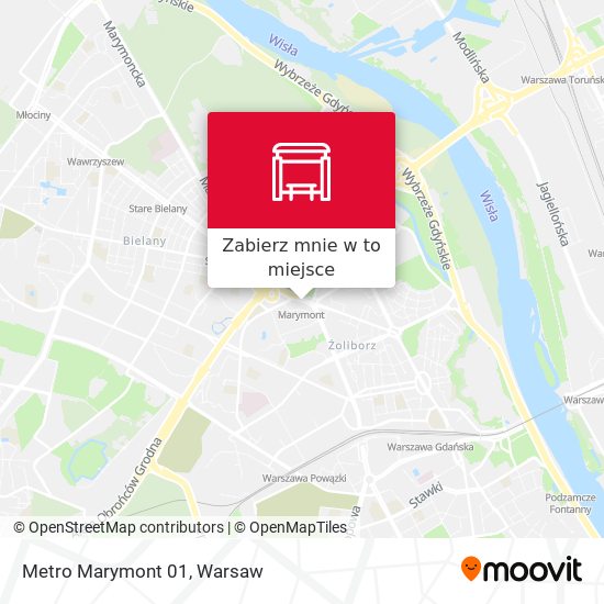 Mapa Metro Marymont 01