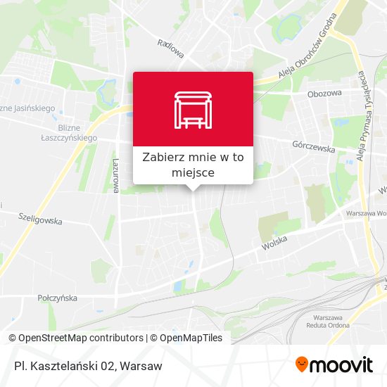 Mapa Pl. Kasztelański