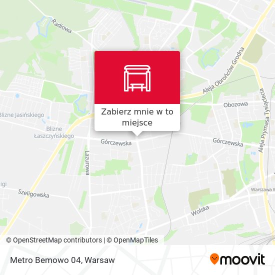 Mapa Metro Bemowo 04