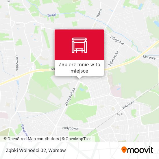 Mapa Ząbki Wolności 02