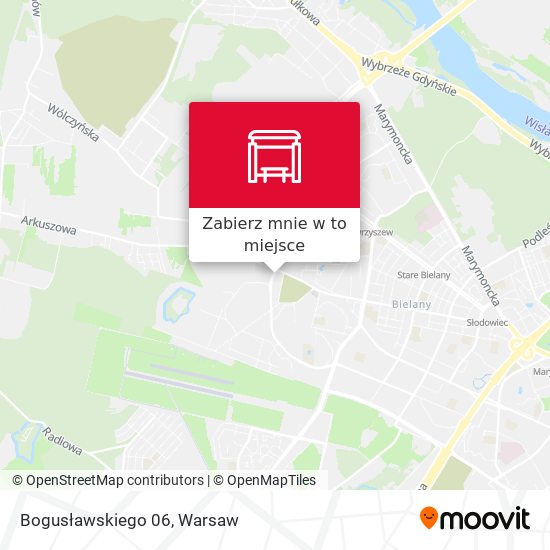 Mapa Bogusławskiego