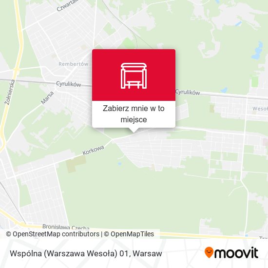 Mapa Wspólna (Warszawa Wesoła) 01