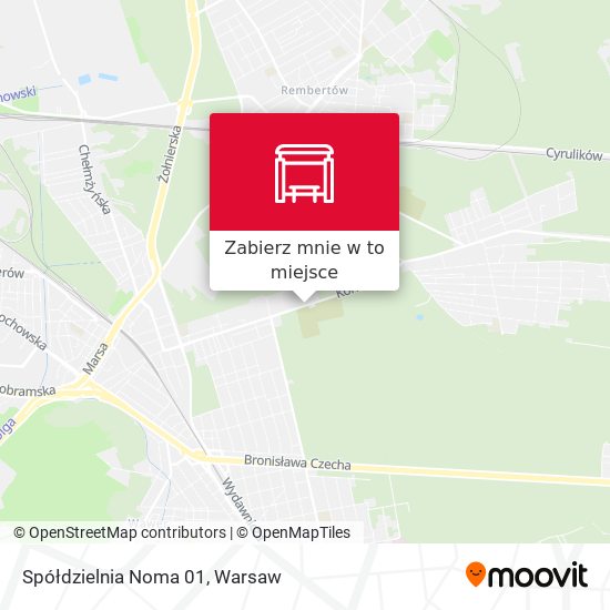 Mapa Spółdzielnia Noma 01