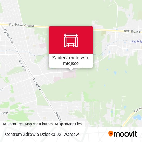 Mapa Centrum Zdrowia Dziecka 02