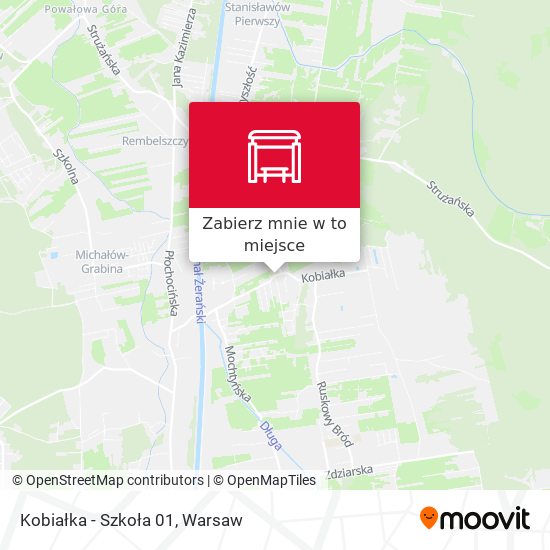 Mapa Kobiałka - Szkoła 01