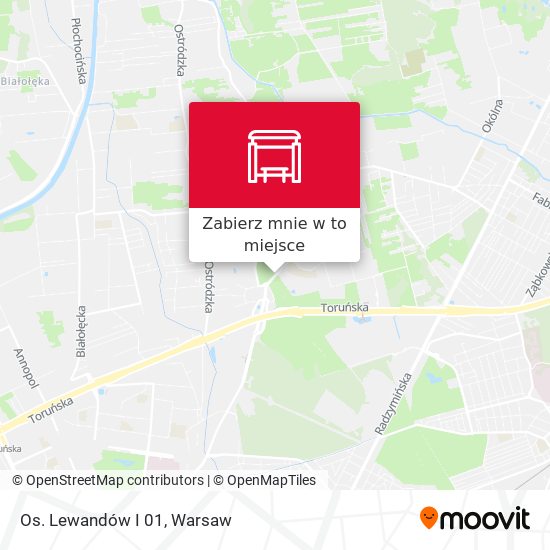 Mapa Os. Lewandów I