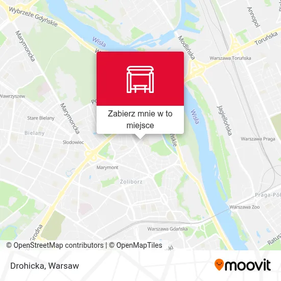 Mapa Drohicka