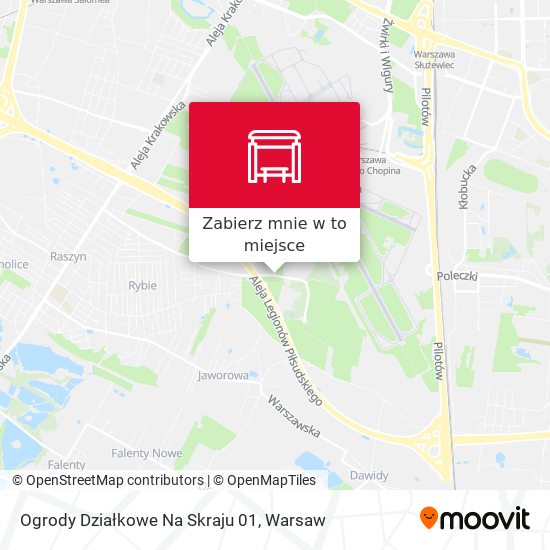 Mapa Ogrody Działkowe Na Skraju