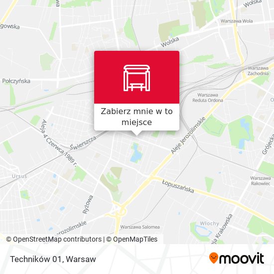 Mapa Techników