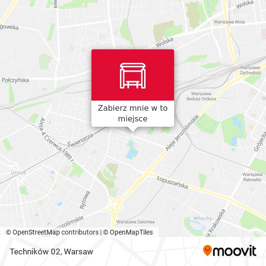 Mapa Techników