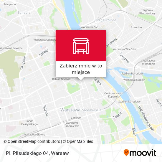 Mapa Pl. Piłsudskiego 04