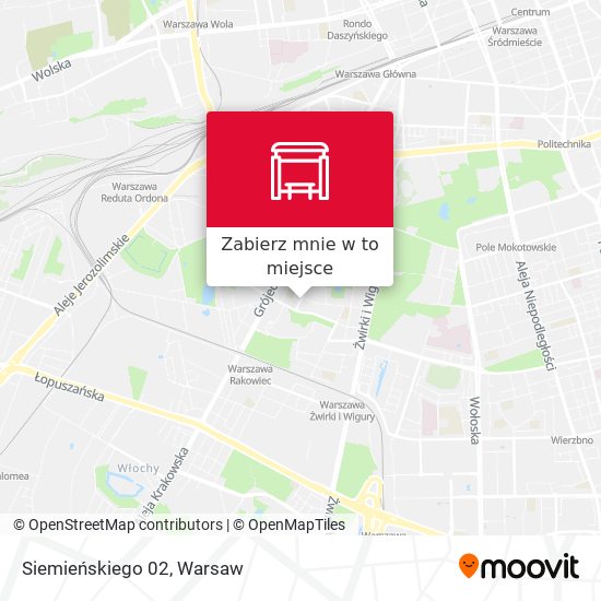 Mapa Siemieńskiego