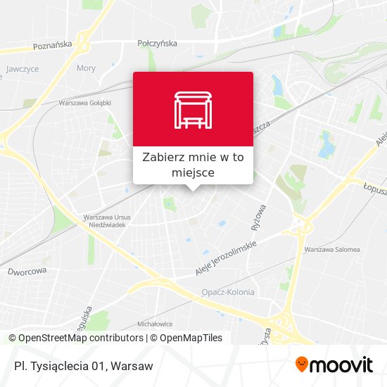 Mapa Pl. Tysiąclecia 01