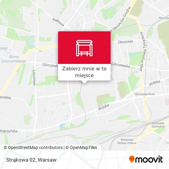 Mapa Strąkowa