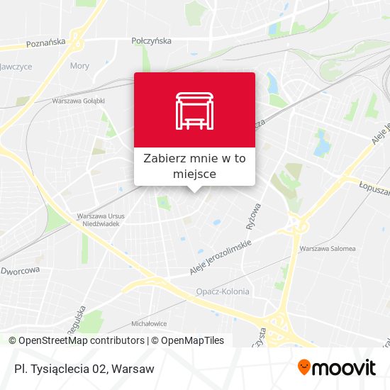 Mapa Pl. Tysiąclecia 02