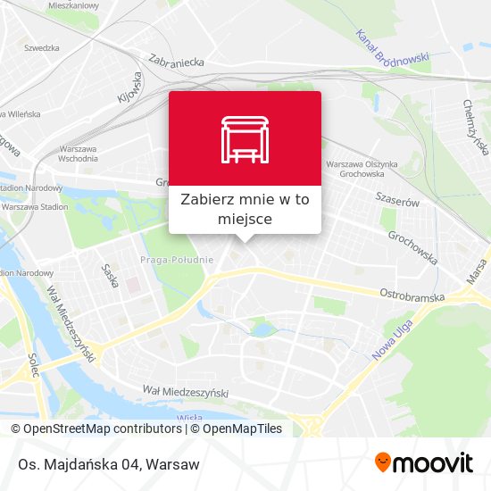 Mapa Os. Majdańska