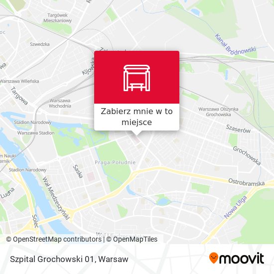 Mapa Szpital Grochowski 01