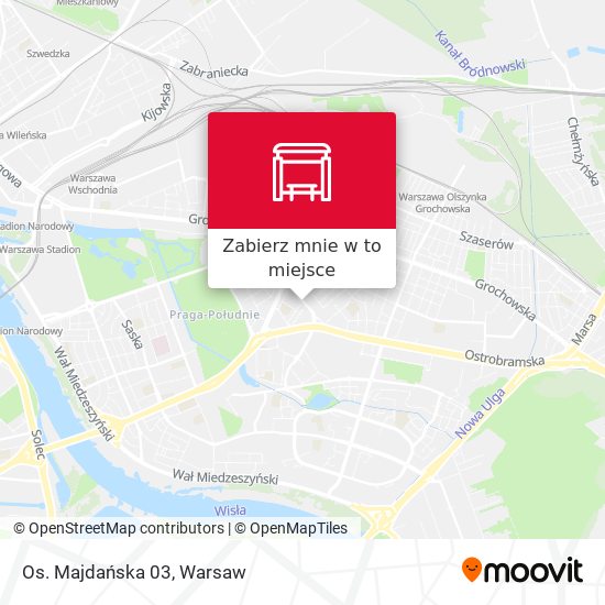 Mapa Os. Majdańska