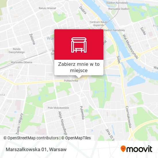 Mapa Marszałkowska 01