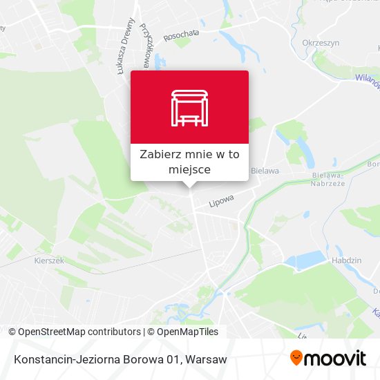 Mapa Konstancin-Jeziorna Borowa 01