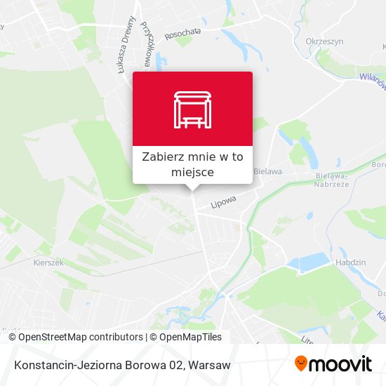 Mapa Konstancin-Jeziorna Borowa 02