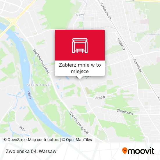 Mapa Zwoleńska