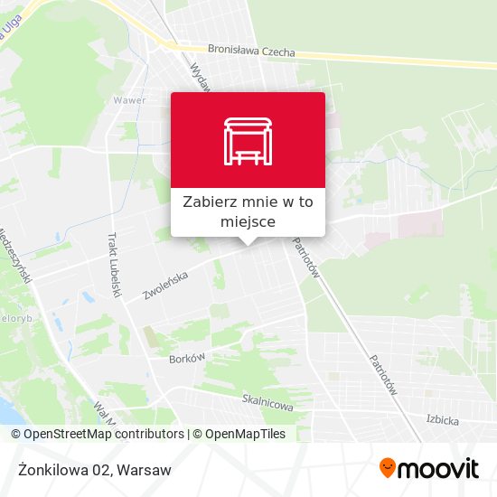 Mapa Żonkilowa