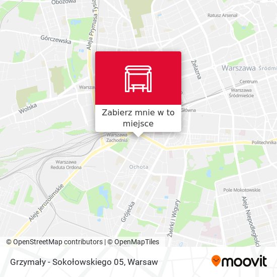 Mapa Grzymały - Sokołowskiego 05