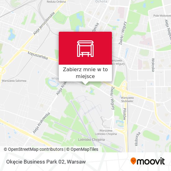 Mapa Okęcie Business Park