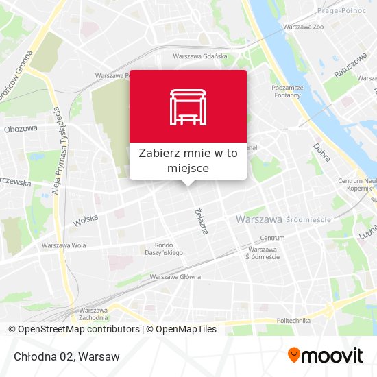 Mapa Chłodna 02