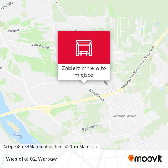 Mapa Wiesiołka