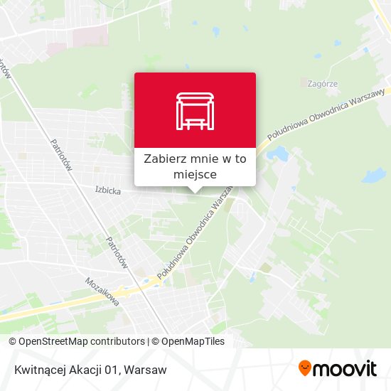 Mapa Kwitnącej Akacji 01